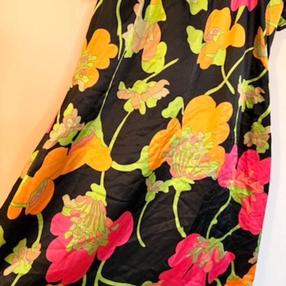 BCBG Maxazria Floral Dress, Size M - Picture 3 of 6